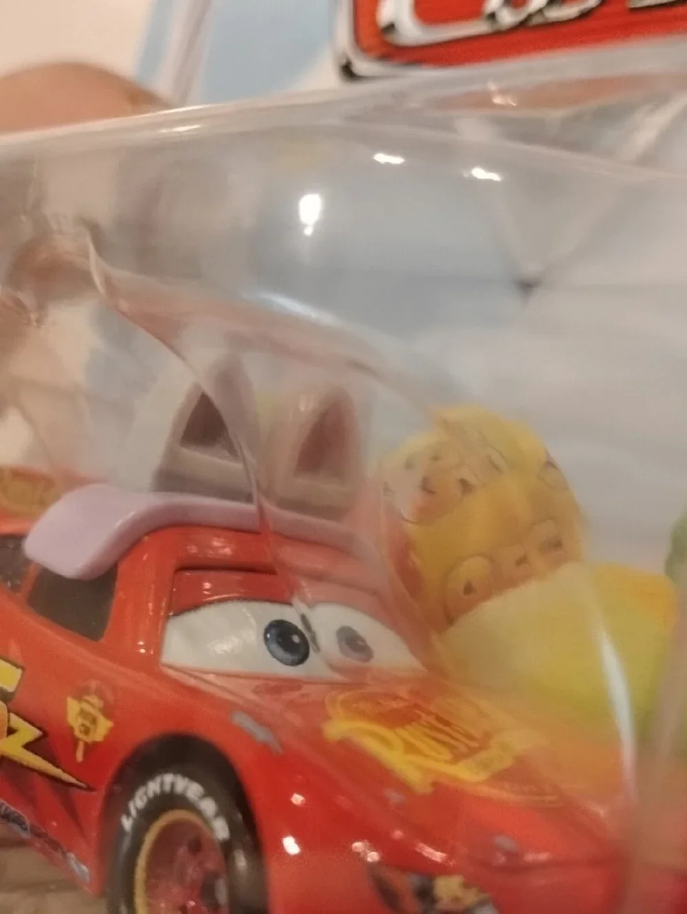 Pixar Cars Lightning McQueen Red Easter Buggy Toy